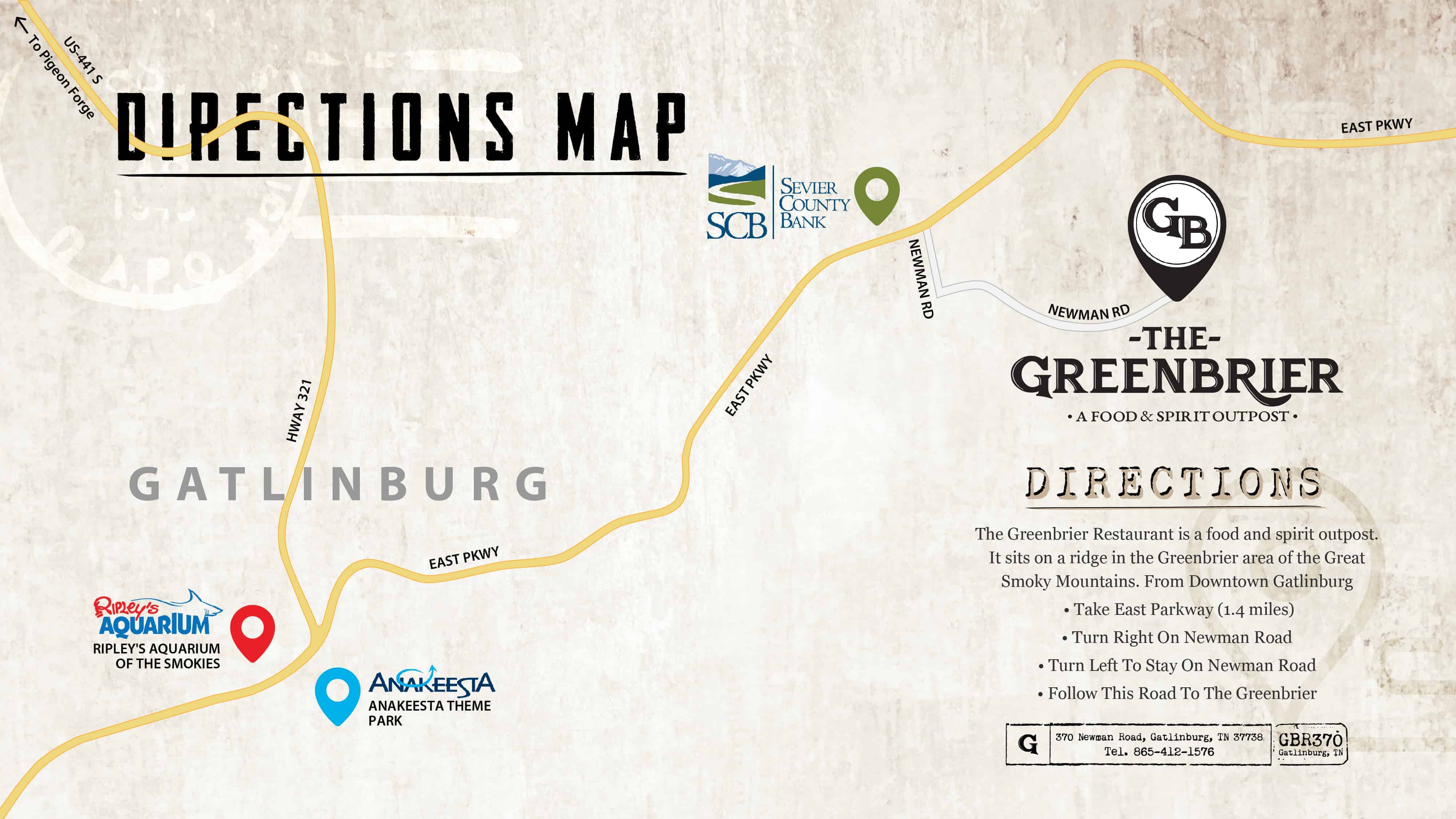 Visit The Greenbrier Food & Spirit Outpost – Gatlinburg, TN