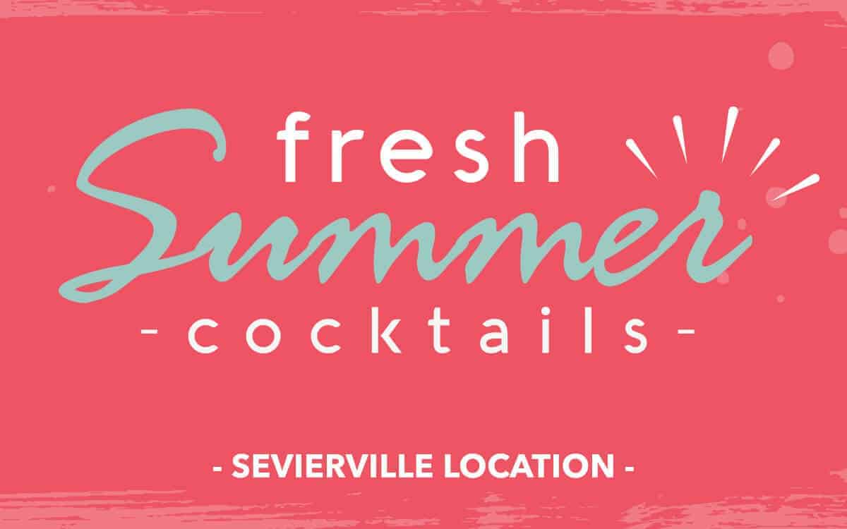 Fresh Summer Cocktails at Holston's Kitchen in Sevierville