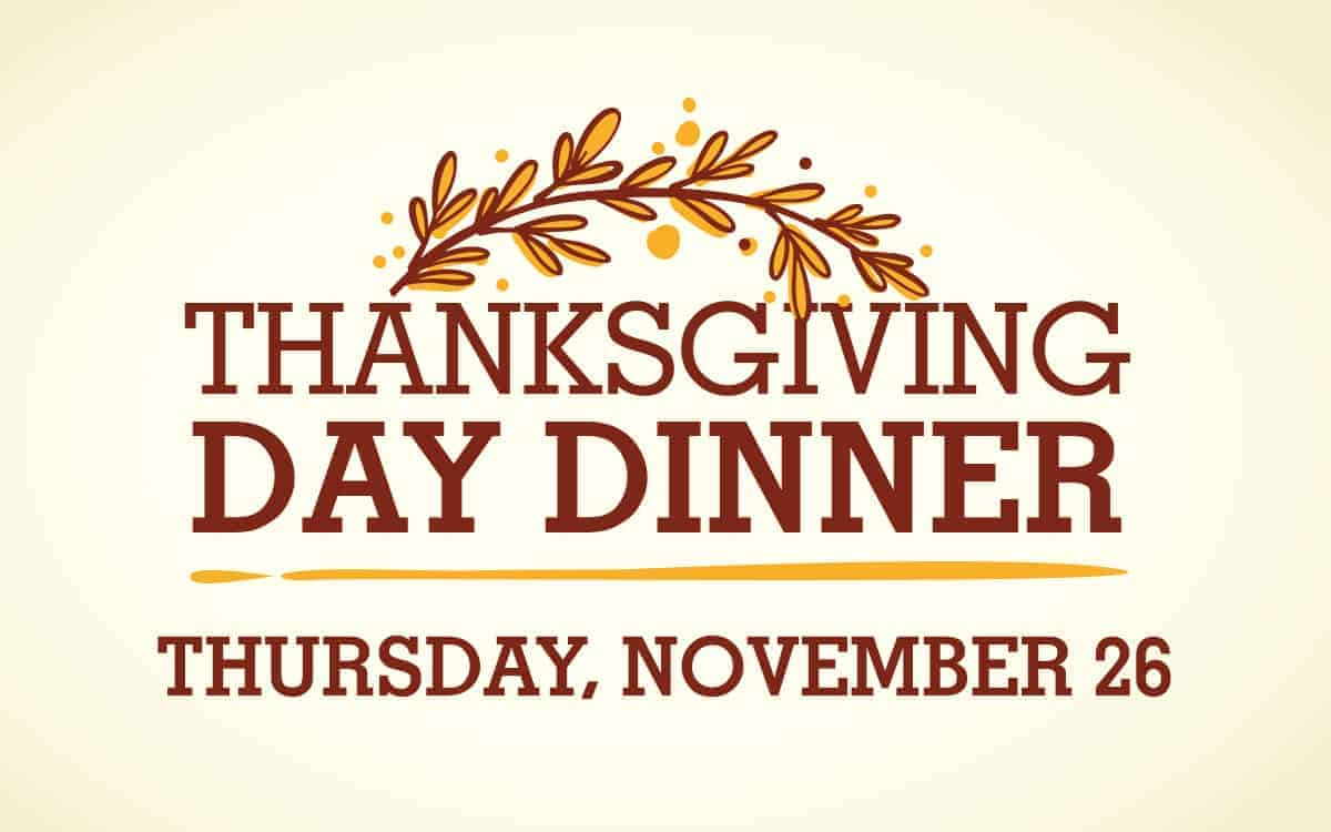 Thanksgiving Day Dinner at Holston's Kitchen - Thursday, November 26, 2020 - Sevierville, TN - Morristown, TN