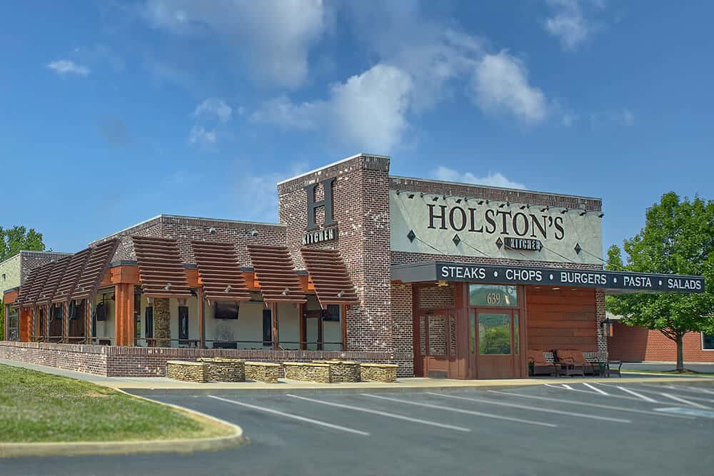 Exterior of Holston